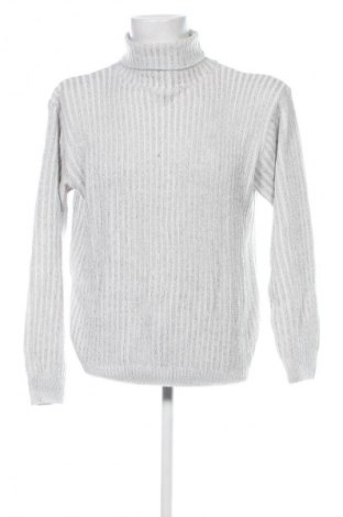 Herrenpullover John Baner, Größe L, Farbe Grau, Preis 11,99 €