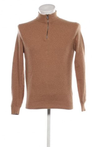 Herrenpullover Massimo Dutti, Größe M, Farbe Beige, Preis 43,49 €