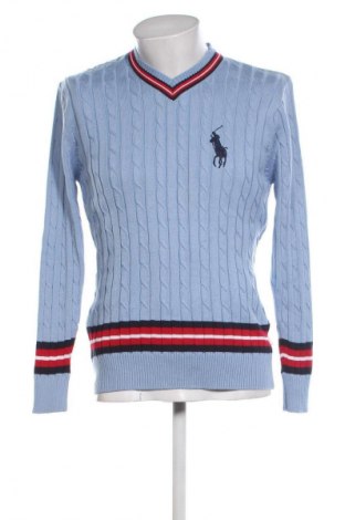 Męski sweter Polo By Ralph Lauren, Rozmiar XL, Kolor Niebieski, Cena 307,99 zł