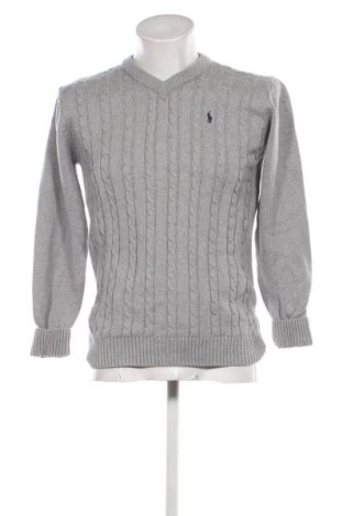 Męski sweter Polo By Ralph Lauren, Rozmiar XXL, Kolor Szary, Cena 307,99 zł