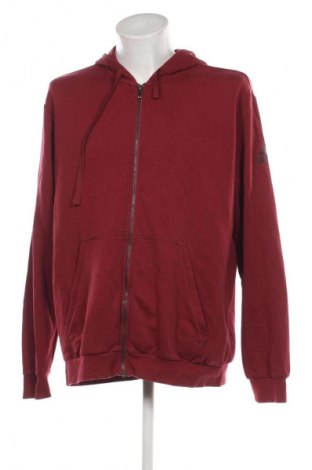 Herren Sweatshirt Adidas, Größe XXL, Farbe Rot, Preis 37,99 €