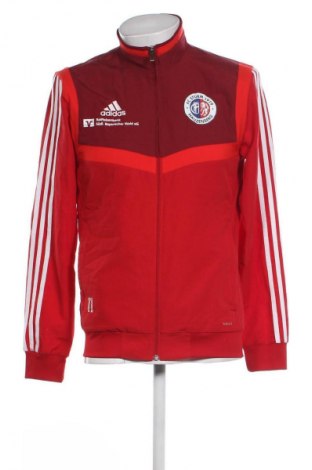 Herren Sweatshirt Adidas, Größe S, Farbe Rot, Preis € 15,99