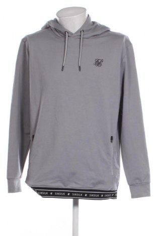 Herren Sweatshirt SikSilk, Größe XL, Farbe Grau, Preis € 56,37