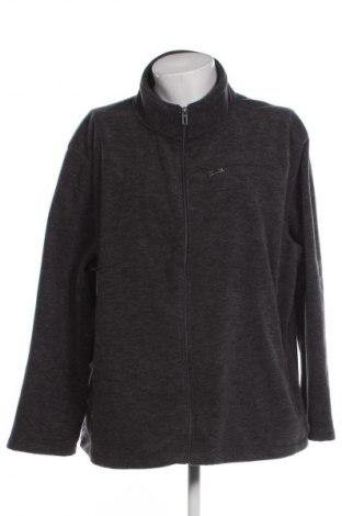 Ανδρικό μπουφάν fleece Angelo Litrico, Μέγεθος 4XL, Χρώμα Γκρί, Τιμή 43,99 €