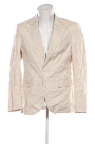 Herren Sakko Zara, Größe L, Farbe Beige, Preis € 38,99