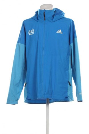 Ανδρικό μπουφάν Adidas, Μέγεθος XXL, Χρώμα Μπλέ, Τιμή 46,99 €