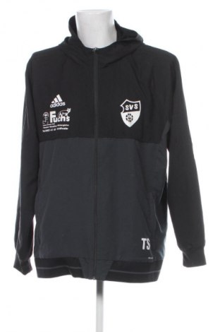 Herrenjacke Adidas, Größe XXL, Farbe Schwarz, Preis € 22,99