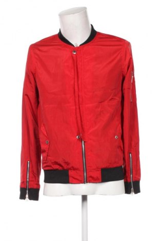 Herrenjacke Boohoo, Größe M, Farbe Rot, Preis € 11,99