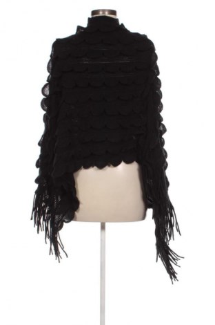 Poncho, Mărime M, Culoare Negru, Preț 37,99 Lei