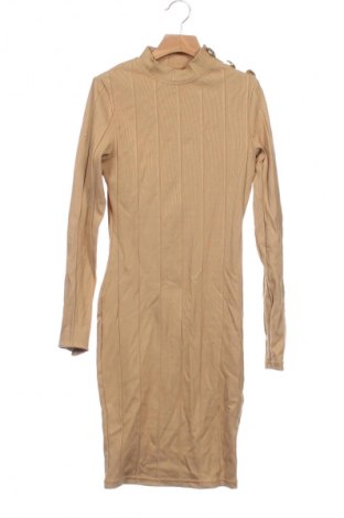 Kleid, Größe XS, Farbe Beige, Preis 9,99 €