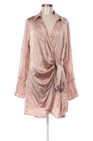 Kleid Boohoo, Größe XL, Farbe Beige, Preis € 17,99