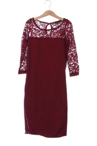 Kleid Terranova, Größe XS, Farbe Rot, Preis 7,67 €