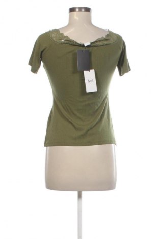 Bluză de femei & ET, Mărime S, Culoare Verde, Preț 196,99 Lei