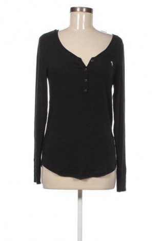 Bluză de femei Abercrombie & Fitch, Mărime L, Culoare Albastru, Preț 243,09 Lei