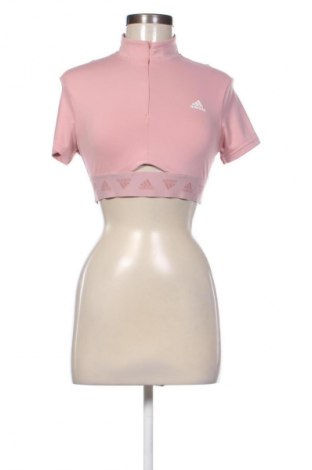 Γυναικεία μπλούζα Adidas, Μέγεθος M, Χρώμα Ρόζ , Τιμή 17,00 €