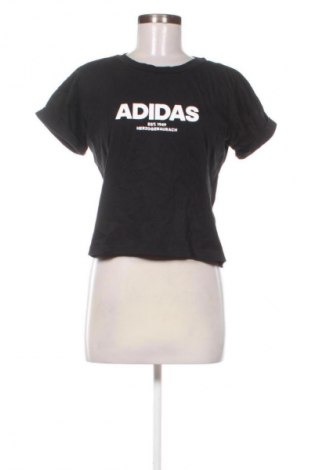 Дамска тениска Adidas, Размер S, Цвят Черен, Цена 12,27 €