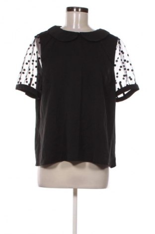 Bluză de femei Allegra K, Mărime XL, Culoare Negru, Preț 82,70 Lei