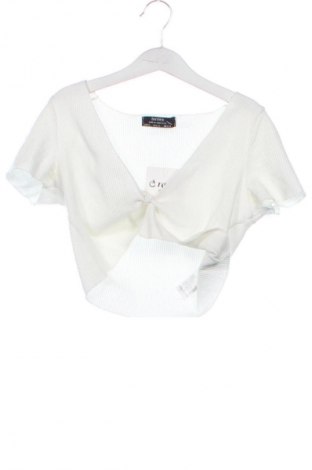 Bluză de femei Bershka, Mărime XS, Culoare Alb, Preț 52,13 Lei