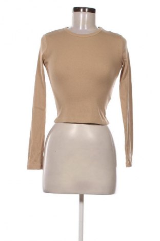 Damen Shirt Bershka, Größe S, Farbe Beige, Preis € 10,00