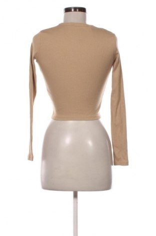 Damen Shirt Bershka, Größe S, Farbe Beige, Preis € 10,00