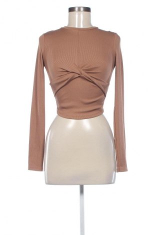 Damen Shirt Bershka, Größe XS, Farbe Braun, Preis € 10,00
