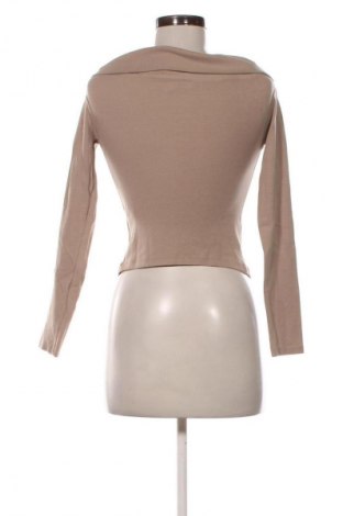 Bluză de femei Bershka, Mărime S, Culoare Bej, Preț 50,58 Lei