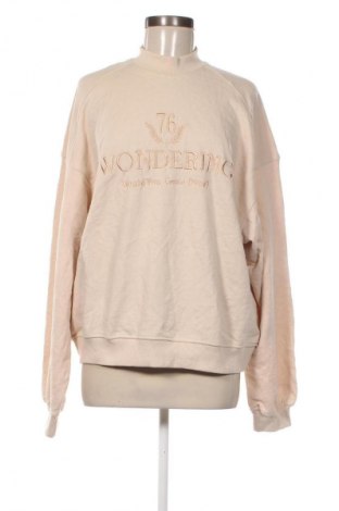 Damen Shirt Bershka, Größe S, Farbe Beige, Preis 10,99 €