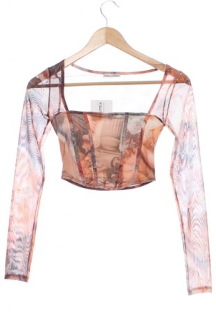 Damen Shirt Bershka, Größe XS, Farbe Mehrfarbig, Preis € 6,53