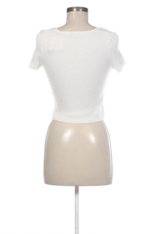 Damen Shirt Bershka, Größe L, Farbe Weiß, Preis € 7,99