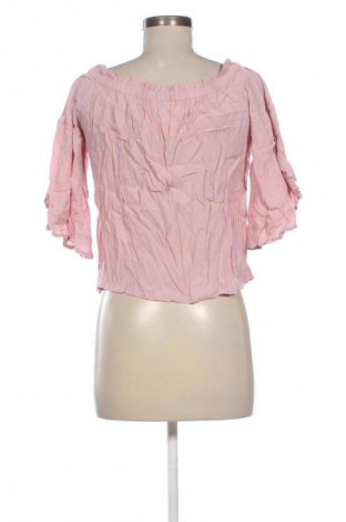 Damen Shirt Bershka, Größe S, Farbe Aschrosa, Preis 10,00 €