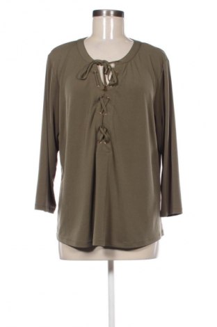 Γυναικεία μπλούζα Calvin Klein, Μέγεθος XL, Χρώμα Πράσινο, Τιμή 45,54 €