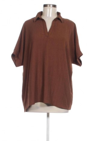 Női blúz FullaModa, Méret XL, Szín Barna, Ár 3 709 Ft