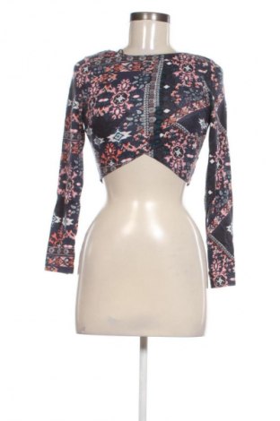 Γυναικεία μπλούζα H&M Divided, Μέγεθος XS, Χρώμα Πολύχρωμο, Τιμή 9,70 €