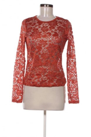 Bluză de femei Hollister, Mărime M, Culoare Portocaliu, Preț 27,59 Lei