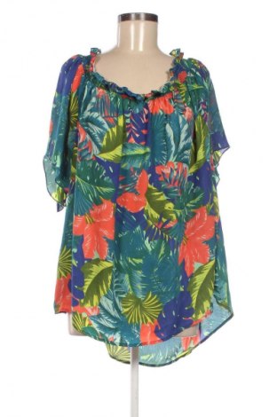 Damen Shirt Janina, Größe 4XL, Farbe Mehrfarbig, Preis 10,65 €