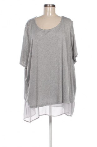 Γυναικεία μπλούζα Janina, Μέγεθος 4XL, Χρώμα Γκρί, Τιμή 9,70 €