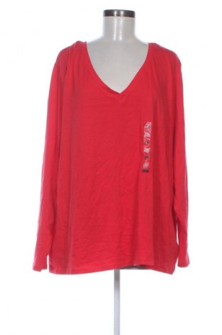 Damen Shirt Kiabi, Größe 3XL, Farbe Rot, Preis 7,99 €