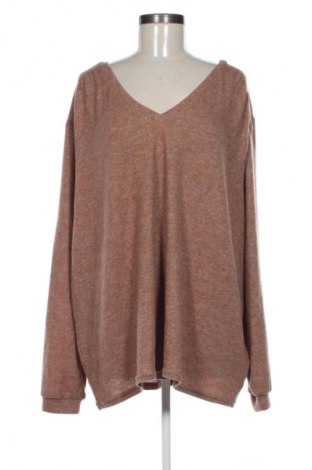 Bluzka damska Kiabi, Rozmiar 3XL, Kolor Brązowy, Cena 37,99 zł