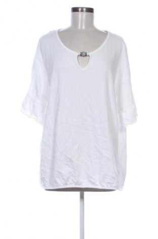 Bluzka damska Laura Torelli, Rozmiar XL, Kolor Biały, Cena 34,99 zł