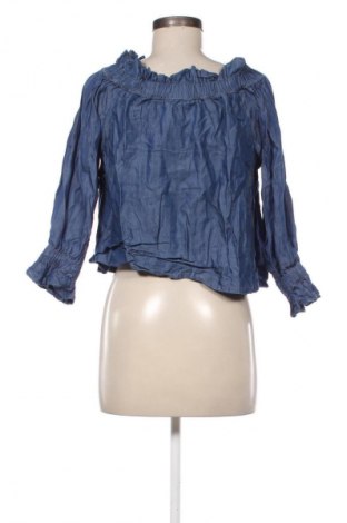 Bluză de femei Mango, Mărime M, Culoare Albastru, Preț 72,00 Lei