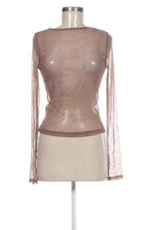 Дамска блуза Mango, Размер M, Цвят Кафяв, Цена 13,29 €