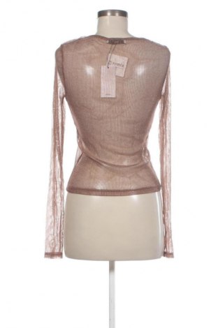 Дамска блуза Mango, Размер M, Цвят Кафяв, Цена 13,29 €