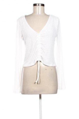 Γυναικεία μπλούζα Monki, Μέγεθος L, Χρώμα Λευκό, Τιμή 7,00 €