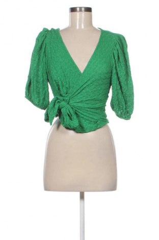 Bluză de femei Monki, Mărime M, Culoare Verde, Preț 29,99 Lei