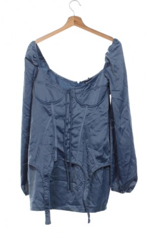 Bluză de femei Pretty Little Thing, Mărime L, Culoare Albastru, Preț 96,23 Lei