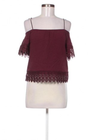 Γυναικεία μπλούζα Pull&Bear, Μέγεθος S, Χρώμα Κόκκινο, Τιμή 9,78 €