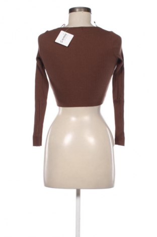 Bluză de femei Pull&Bear, Mărime L, Culoare Maro, Preț 50,58 Lei