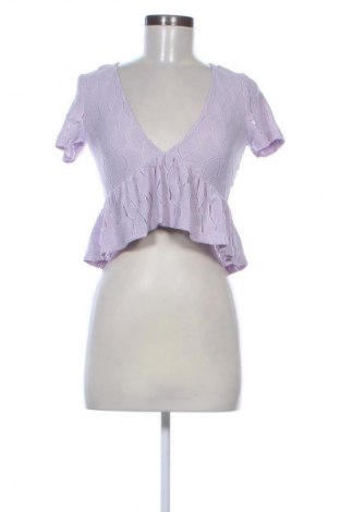 Damen Shirt Pull&Bear, Größe XS, Farbe Lila, Preis € 10,99