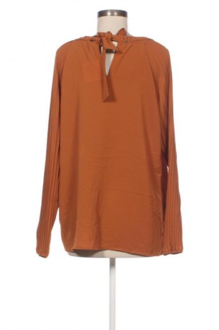 Γυναικεία μπλούζα Pulz Jeans, Μέγεθος XL, Χρώμα Καφέ, Τιμή 6,99 €