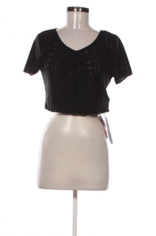 Női blúz Romwe, Méret L, Szín Fekete, Ár 4 989 Ft